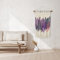 LE’MOO Makramee Wandbehang, 55x80 cm, Wanddeko Boho, Aesthetic Wandteppich, Schlafzimmer Deko Wand, Woven Tapestry, Wall Decoration, Macrame Wall hanging, Wandschmuck