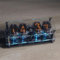 CNANRNANC Röhrenuhr IN-12 Glow Tube Nixie Clock Fluoreszierende 225 Farben Lichtanzeige Zeit Datum Wecker(Without Tubes)