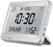 Azan Uhr, Automatisch Weltweit Digital 8 Azan Gebet Sounds Muslimische Gebet Uhr für Home Decor (White)