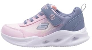 Skechers Sola Glow - Ombre Deluxe 303714L-GYLP, Girl Sneakers, Pink, 34 EU