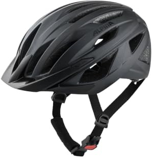 ALPINA Parana - Leichter, Individuell Anpassbarer Touren Fahrradhelm Mit Fliegennetz Für Erwachsene, Black matt, L (58-63 cm)