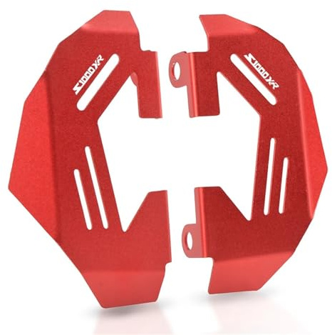 HUISI S100XR Motorrad Aluminium Vorne bremssattel Abdeckung Fit for BMW S1000XR S 1000 S1000 XR Vorne Bremssattel Abdeckung Schutz(Red)