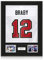 CCDCC 24 x 32 Aluminium Shadow Box Jersey Rahmen Schwarz Großer Trikot-Rahmen Vitrine für Wand Display