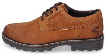 camel active Herren Flow Oxford Schnürschuhe aus echtem Leder Cognac menswear-47