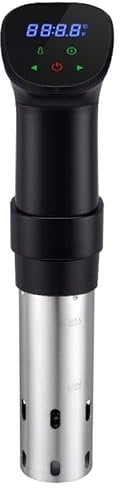 MXBAOHENG Sous Vide Stick 850 W Sous Vide Garer für Behälter bis 12 L Sous Vide Maschine Temperaturbereich 25-92.5℃, Wasserdicht, LCD Touchdisplay, 3D Zirkulation mit 10 Vakuumbeuteln und Rezepten
