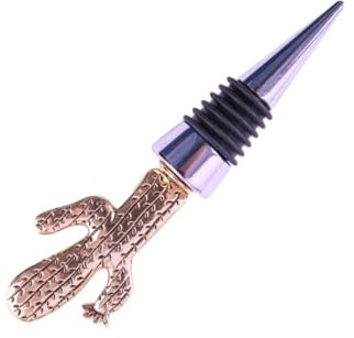 DECHOUS 1stk Kaktus Weinkorken Weinflaschenöffner Becher Rotwein Flaschenverschluss Aus Kork Weingläser Kefir Wiederverwendbar Stopper Halter Weinregal Weinbelüfter Kühler Zinklegierung