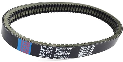 YZXOOP Antriebsriemen Keilriemen Antriebsriemen Für AIXAM Für Coupe Für Crossline Für Crossover Für GTO Für City 2010–2020, Synchronriemen, Ersatzteil Gummi Kupplungsriemen