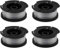 StarRing Lot de 4 bobines de rechange pour débroussailleuse Black and Decker pour débroussailleuse GL280 GL230 GL340 GL425 GL430 GL530 GL540