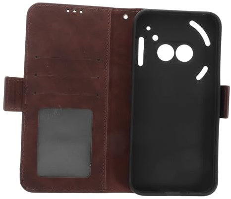 VILLFUL Custodia Flip per Smartphone Compatibile con Phone Materiale Resistente Portacarte Design Ergonomico