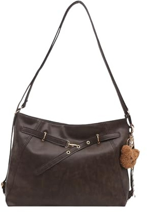 YIGZYCN Toted Bag Wandelbare Rucksäcke für Damen und Mädchen, Leder-Handtasche, Multifunktions-Umhängetasche, lässiger Tagesrucksack, Schultasche, wandelbarer Rucksack, Geldbörsen, e
