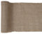 Santex Tischläufer Jute Natur 26 cm x 5 m Natur - Tischband Tischdeko Dekostoff Jutestoff - 5276