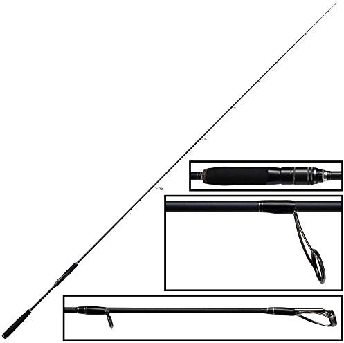 Bullseye Jig Whip Rute 2,70m 40-80g - Spinnrute zum Hechtangeln & Zanderangeln, Jigrute für Gummifische & Jigs, Hechtrute