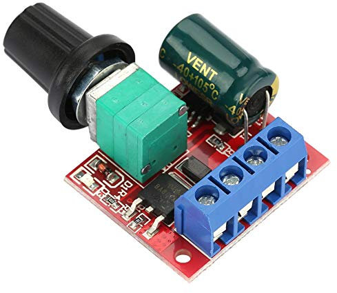 Motor Drehzahlregler Schalter, 5V-28V 5A PWM DC Motor Drehzahlregler Schalter Controller Volt Regler LED Dimmer