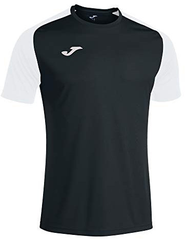 Joma Men's Short Sleeve T-Shirt - 7XS - 2XL - Academy IV Black White