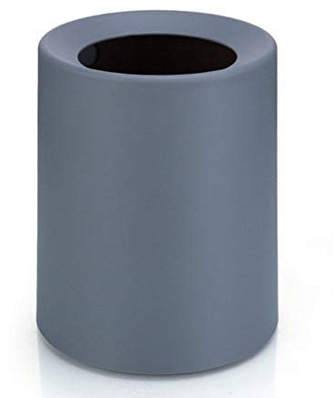 Europäische doppelschichtige runde Abfallbehälter Home Wohnzimmer Schlafzimmer Mode Vorratsbehälter Peeling Toilette Küche ohne Abdeckung Mülleimer-8