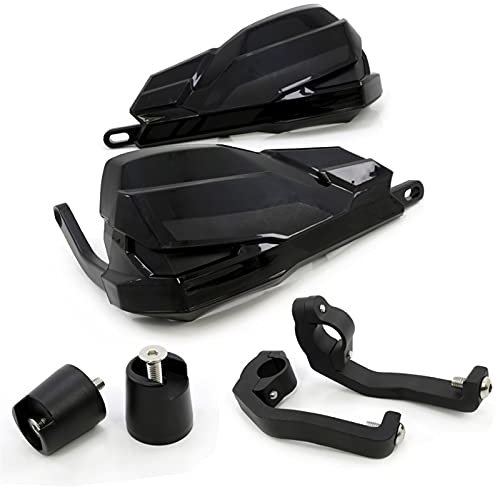 HSSM Handschutz Motorrad-Windschutz-Griff- Handschützer Motocross- Handschützer Für CB500X CB500F 2019 2020 (Color : Black)
