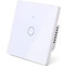 proAMEDEN Interruttore della luce intelligente WiFi 1/Gang NON NECESSARIO NEUTRO, pannello in vetro, interruttore touch WiFi 2,4 GHz, telecomando Smart Life/Tuya, funziona con Alexa, Google Home,
