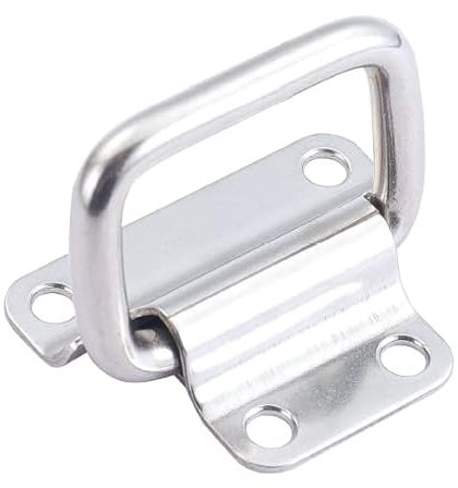 ingdaum® Fallgriff für Kisten (2 Stück) Kistengriff, Klappgriff für Kisten und Schränke (J220 A2)