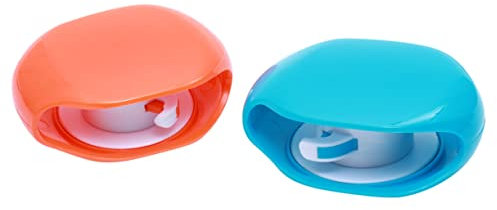 STOBOK 2pcs Automatic Roll Earphone Box Cord Organizer for Data Cable Earphone Cable Storage for Desk Travel Use