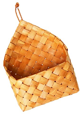 Cabilock 3pièces Panier Mural Tressé Rangement Décoratif Pour Fleurs Et Lettres Panier Suspendu Style Pastoral Pour Salon Bureau Et Balcon