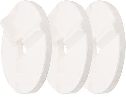 Seprendi 3Pcs Brennofen Dichtung Ofen Stützwerkzeuge Ofen Werkzeuge Refraktäre Unterstützung Matte Pad Aluminiumoxid Glas Keramik Ofen Werkzeuge