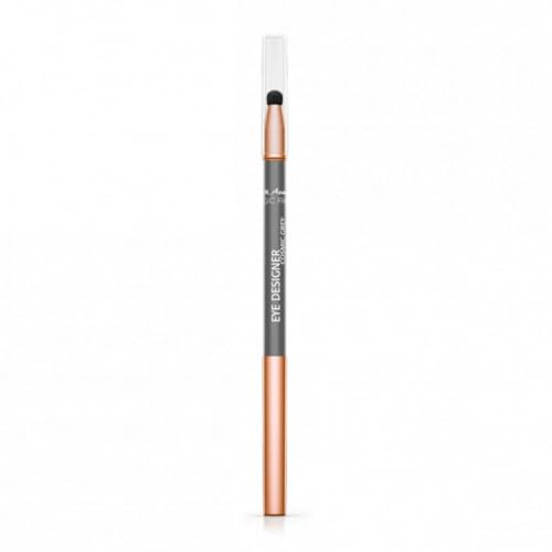 M. Asam MAGIC FINISH EYE DESIGNER Cosmic-Grey (0,28 g) – wasserfester Eyeliner für ein langanhaltendes & farbintensives Ergebnis mit integriertem Schwämmchen für einfaches Verblenden, Augen Make-up