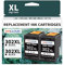 INKCLOUD 302 XL Schwarz Ersatz für HP 302 Druckerpatronen Schwarz für HP Envy 4525 4520 4522 4527 4524 DeskJet 3630 3636 3638 3639 1110 2130 OfficeJet 3830 3831 5220 5230