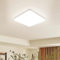 Kambo Deckenleuchte LED Bad 36W- Quadrat Deckenlampe Neutralweiß 4500K 3240LM - Deckenleuchte Flach Büro Modern - Panel Lampe Schlafzimmer Leuchte Wohnzimmer Balkon Flur Küche