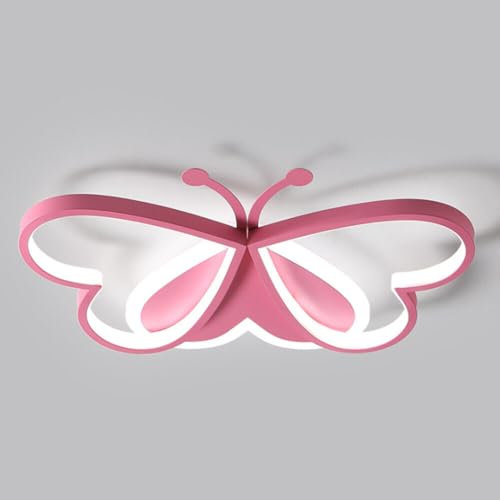 TAPMING LED Kinder Deckenlampe Schmetterling Deckenlampe Dimmbar Acryl Deckenleuchte Kreative Deckenlampe für Wohnzimmer Schlafzimmer Flur und Kinderzimmer