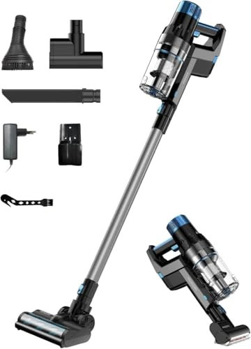 Proscenic P11 Smart Cordless Vacuum Cleaner, 30000PA Stick Vacuum Cleaner with APP Display,450W Powerful Vacuum with LED Touch Screen Up to 45 Mins,Lightweight Vacuum for Home Hard Floor Pet Hair Car