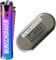 Clipper Feuerzeug mit Gravur, Personalisierte Geschenke Geburtstagsgeschenk für Männer Frauen Partner Freund Jahrestag Geschenk für Ihn Sie Männergeschenke Gadgets Geburtstagsgeschenke (Rainbow)