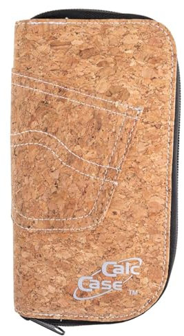 CalcCase Schutztasche Taschenrechner Casio FX 82 DE X Kork
