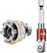 Llave de vaso universal multifunción, llave de vaso ajustable, herramienta de mantenimiento universal, llave dinamométrica de carraca de 3/8» y taladro eléctrico (1Set)