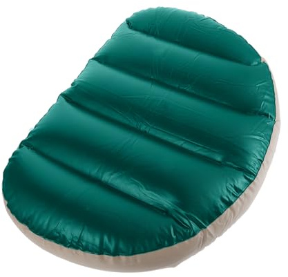 Kisangel PVC Aufblasbares Sitzkissen Wasserfest, für Boot und Kajak | Sitzkissen Aufblasbar, Tragbar für Outdoor Aktivitäten, Robuste Polsterung mit Dichtem Ventil