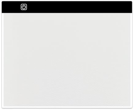 MYAYD A3-Lichtkasten, LED-Zeichenbrett, 3 Stufen einstellbare Helligkeit, Lichtkasten, Zeichenbrett, A3 Tracing Lightbox für Diamantmalerei, Kunst, Kinder, Erwachsene