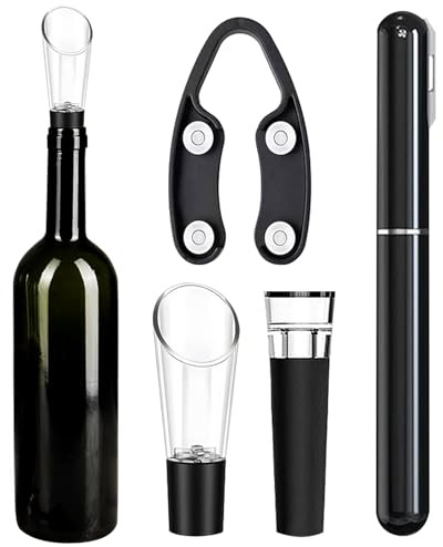 Manueller Flaschenöffner für Wein | tragbar für Reisen zum Entfernen von Kronkorken | Für Reisen Bar Küche Wohnung Restaurant Haus Hochzeit