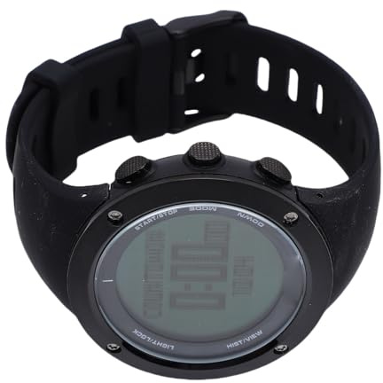 Alomejor Smart Sports Watch with Depth Sensor and Barometer, Stainless Steel Housing, Silicone Strap for Scuba Diving Snorkeling, Freediving