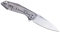 RUIKE Messer P135-SF Taschenmesser aus rostfreiem Stahl, Flipklinge, rasiermesserscharf geschliffen, liegt gut in der Hand, silver