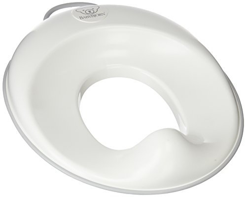 BabyBjörn Toilettensitz, Weiß/Grau