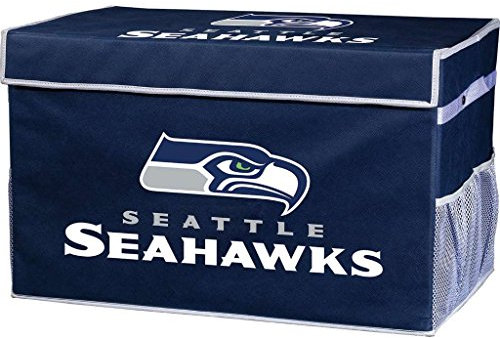 Franklin Sports NFL Team lizenzierter Faltbarer Aufbewahrungsbox (2 Größen), 70012F28, blau, Small - 22 x 14 x 14-Inch