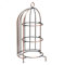 Utopia by Chefline 3 Tier Copper Birdcage Plate/Cake Stand/Buffet 44x22cm, Quirky Afternoon Tea