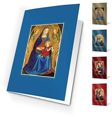 UNICEF - Pack mit 10 Weihnachtskarten,Madonnas