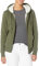 Amazon Essentials Giacca con Cappuccio a Cerniera Intera in Pile Foderata in Sherpa (Taglie Forti Disponibili) Donna, Verde Oliva Puntinato, XS