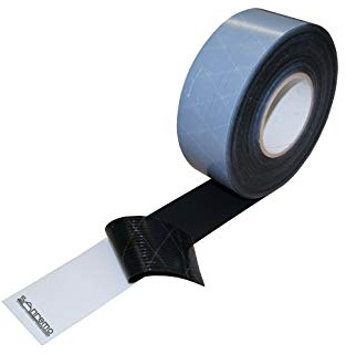 Sanremo 80mm EPDM-Fugenband selbstklebend 0,8mm Dichtungsband 20m Ro. schwarz