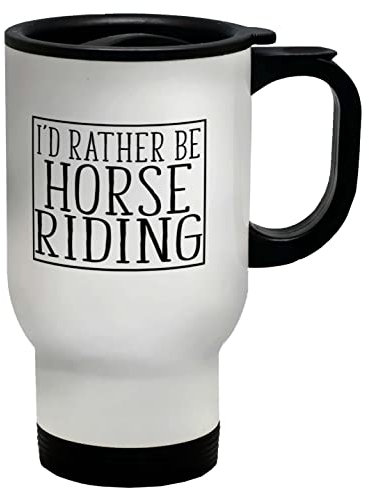 Shopagift I'd Rather Be Horse Riding Travel Mug Cup