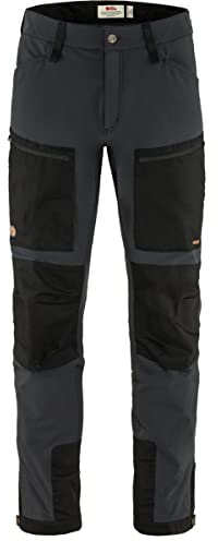 Fjällräven Herren Keb Agile Hose, Black/Black, 46/S