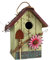 Nichoir Oiseaux en Bois, Nichoir pour Oiseaux Suspendu Exterieur Maison Nid Oiseau Sauvage Exterieur Maison pour Petits Oiseaux Nid pour Oiseaux Moineau Décoration Jardin Terrasse Balcon