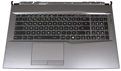 MSI 957-17E22E-C06 Original Tastatur inkl. Topcase DE (deutsch) schwarz | mit Backlight für Alpha 17 A4DE,A4DEK, GP75 Leopard 9SD/9SE(MS-17E2)