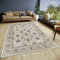 Hanse Home Saraceni Orient Teppich – Läufer Orientalisch klassisch dicht gewebt mit Ornamenten und Blumenmotiven Weicher Kurzflor für Schlafzimmer, Esszimmer, Wohnzimmer, Flur – Creme, 200x280cm