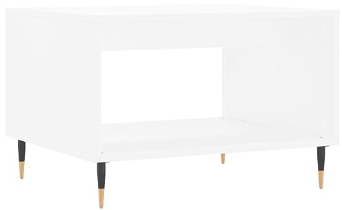vidaXL Couchtisch Weiß 60x50x40 cm Holzwerkstoff
